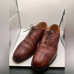 Allen Edmonds Rich Burgundy Leather Oxfords Size 9D